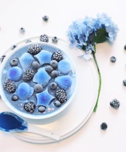 Daily Organics Blue Spirulina energy bowl